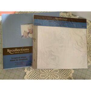 Recollections Scrapbook Album & Refill Set 12x12 Acid-Free Archival Quality
